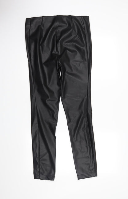 Womens UK Size 12 NEXT Regular Fit  Black Trousers