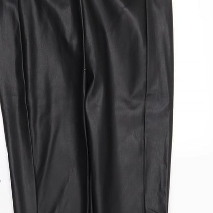 Womens UK Size 12 NEXT Regular Fit  Black Trousers