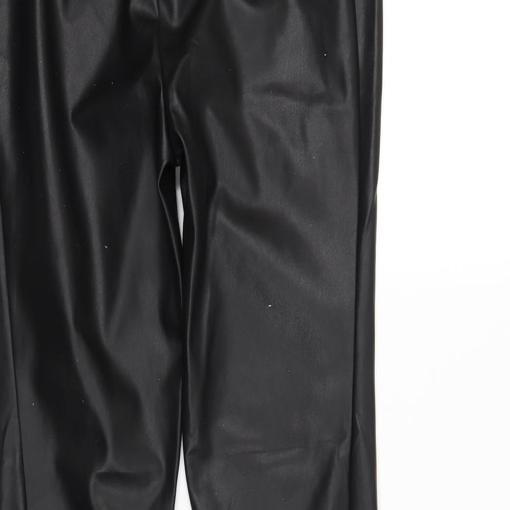 Womens UK Size 12 NEXT Regular Fit  Black Trousers