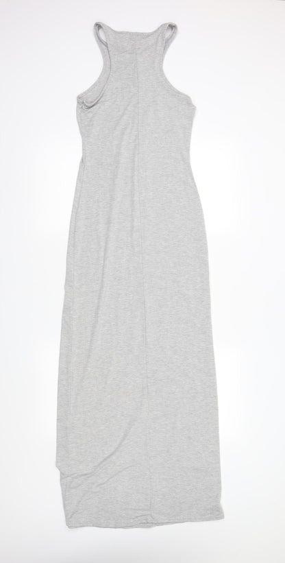 Boohoo Womens Grey   Tank Dress  Size 10