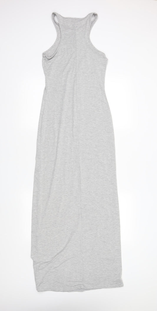 Boohoo Womens Grey   Tank Dress  Size 10