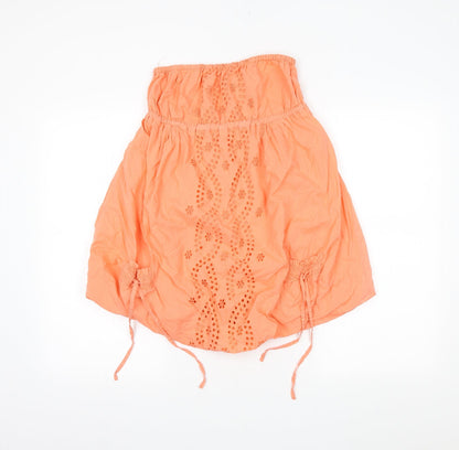 BAY Womens Pink   Basic Blouse Size 10