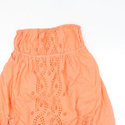 BAY Womens Pink   Basic Blouse Size 10