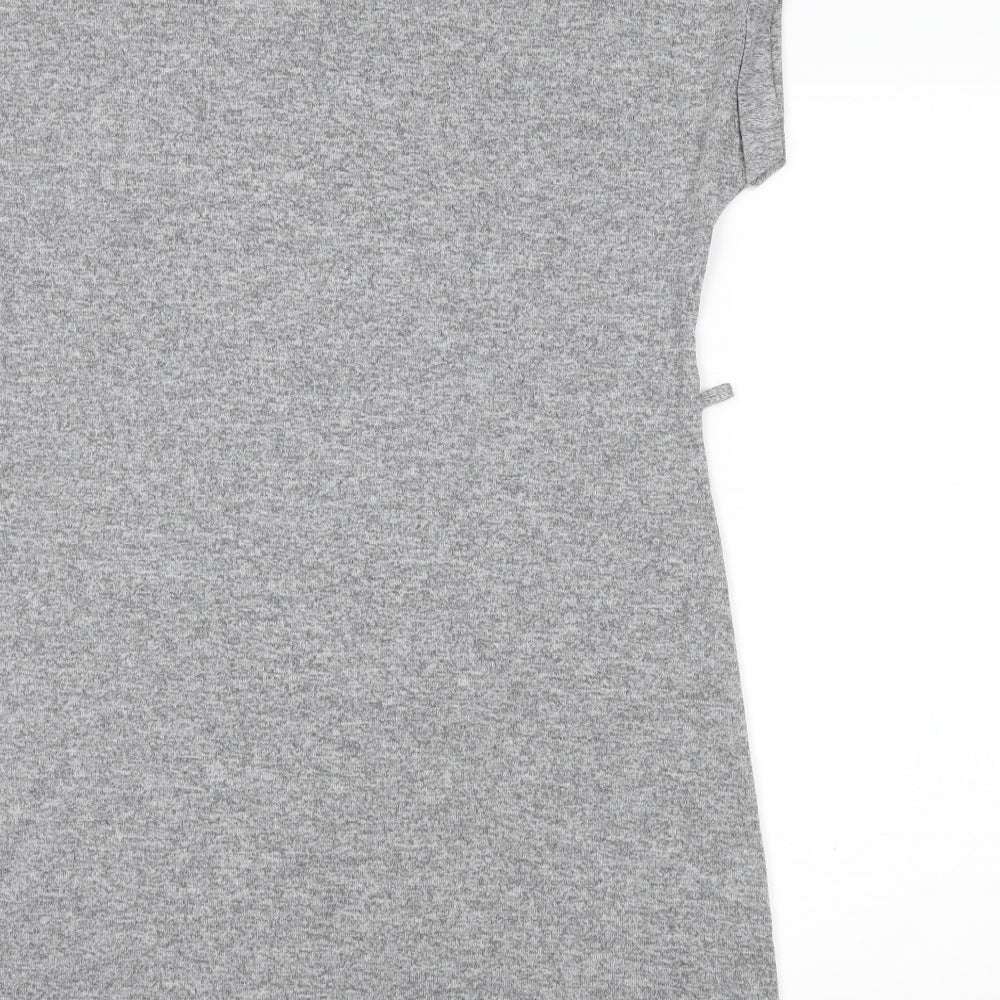 Womens UK Size 12 Select Grey Tunic T-Shirt