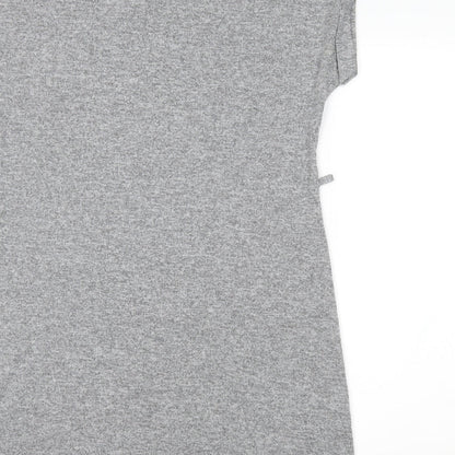 Womens UK Size 12 Select Grey Tunic T-Shirt