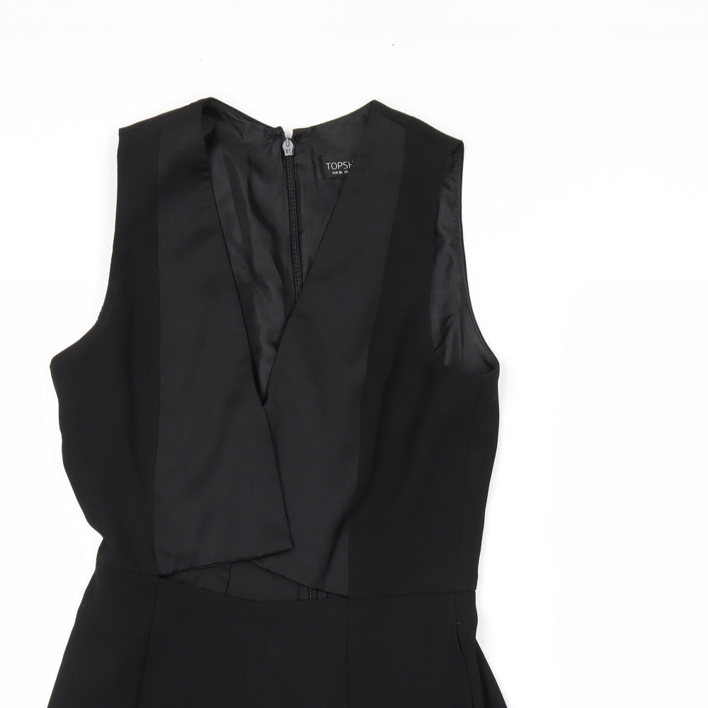 Topshop Womens Beige   Playsuit One-Piece Size 8 L3 in