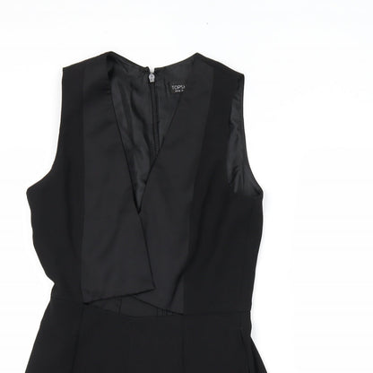 Topshop Womens Beige   Playsuit One-Piece Size 8 L3 in