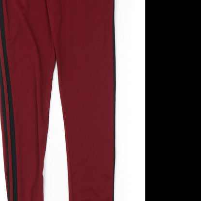 New Look Womens Red   Trousers  Size 12 L28 in