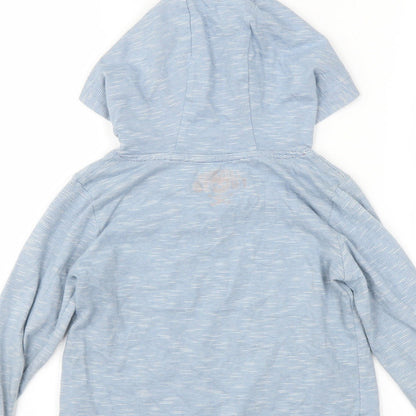 Ladybird Boys Blue Striped  Pullover Hoodie Size 4-5 Years  - star print