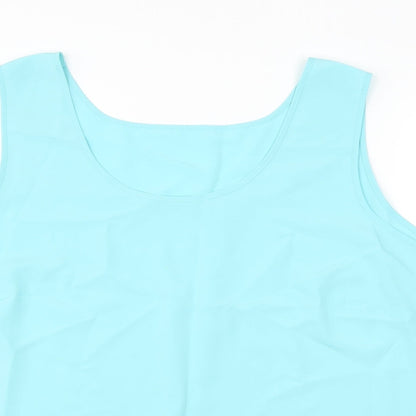 Womens UK Size 20 Marks and Spencer Blue Basic Tank