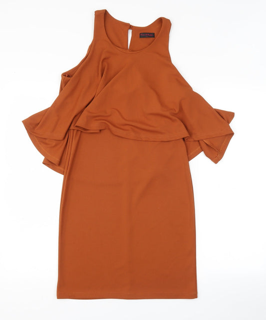 Miss Selfridge Womens Brown   Bodycon  Size 8
