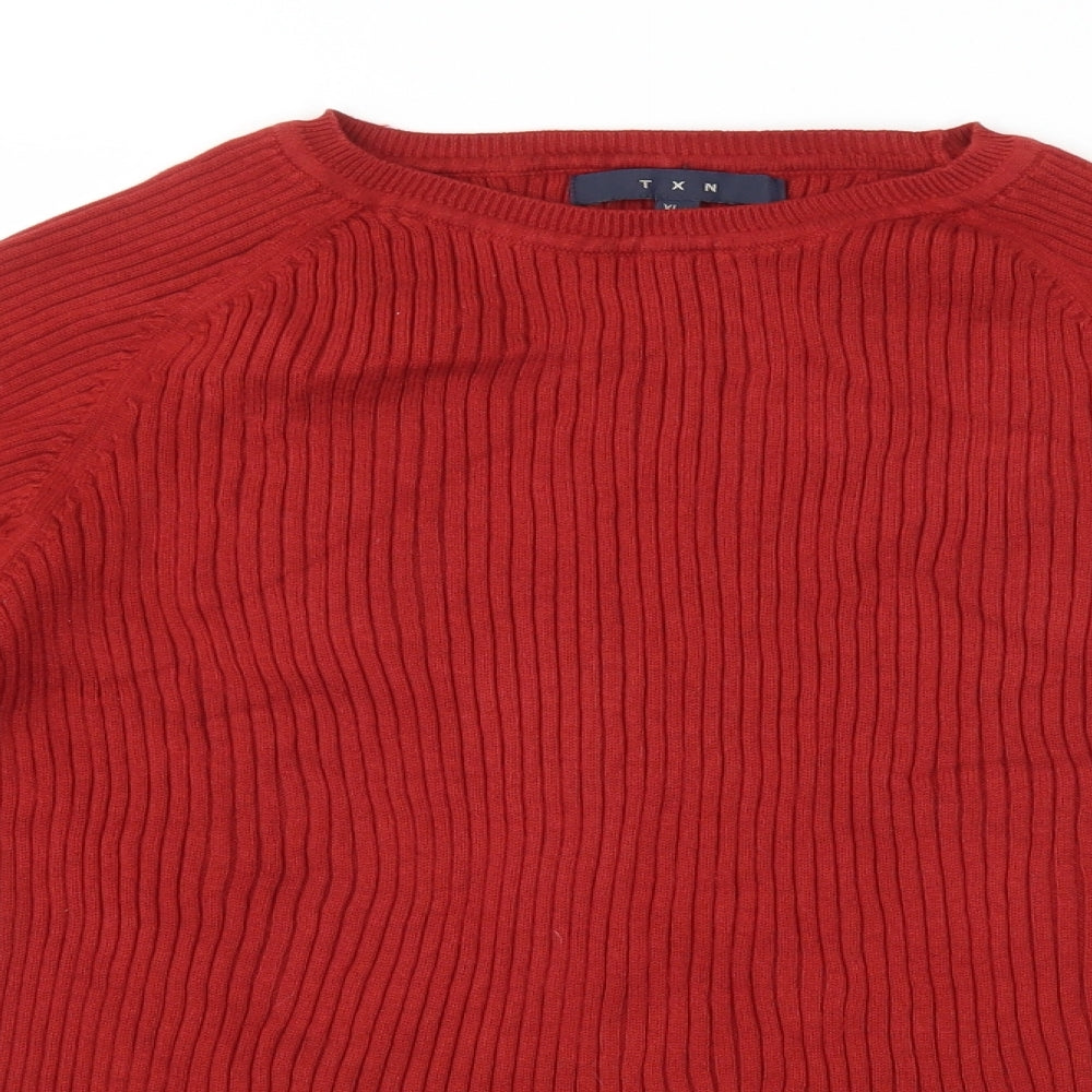 TXN Womens Red   Pullover Jumper Size XL