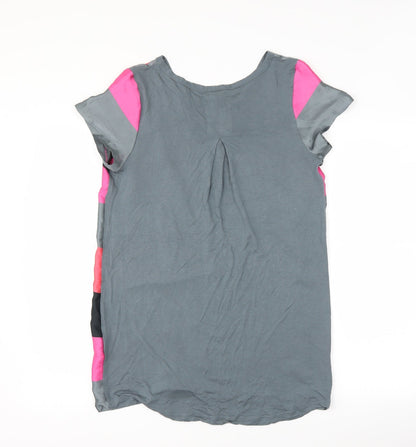 Womens UK Size 10 NEXT Grey Basic T-Shirt