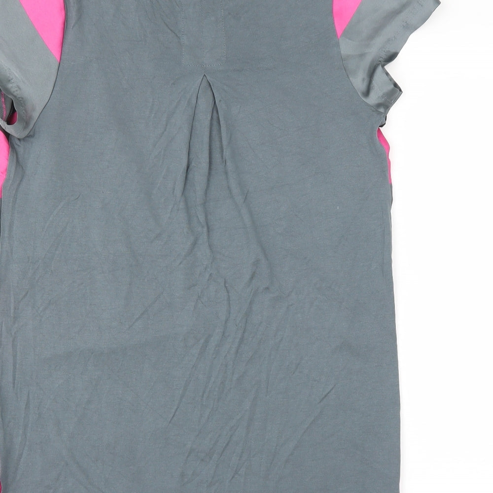 Womens UK Size 10 NEXT Grey Basic T-Shirt