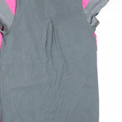 Womens UK Size 10 NEXT Grey Basic T-Shirt