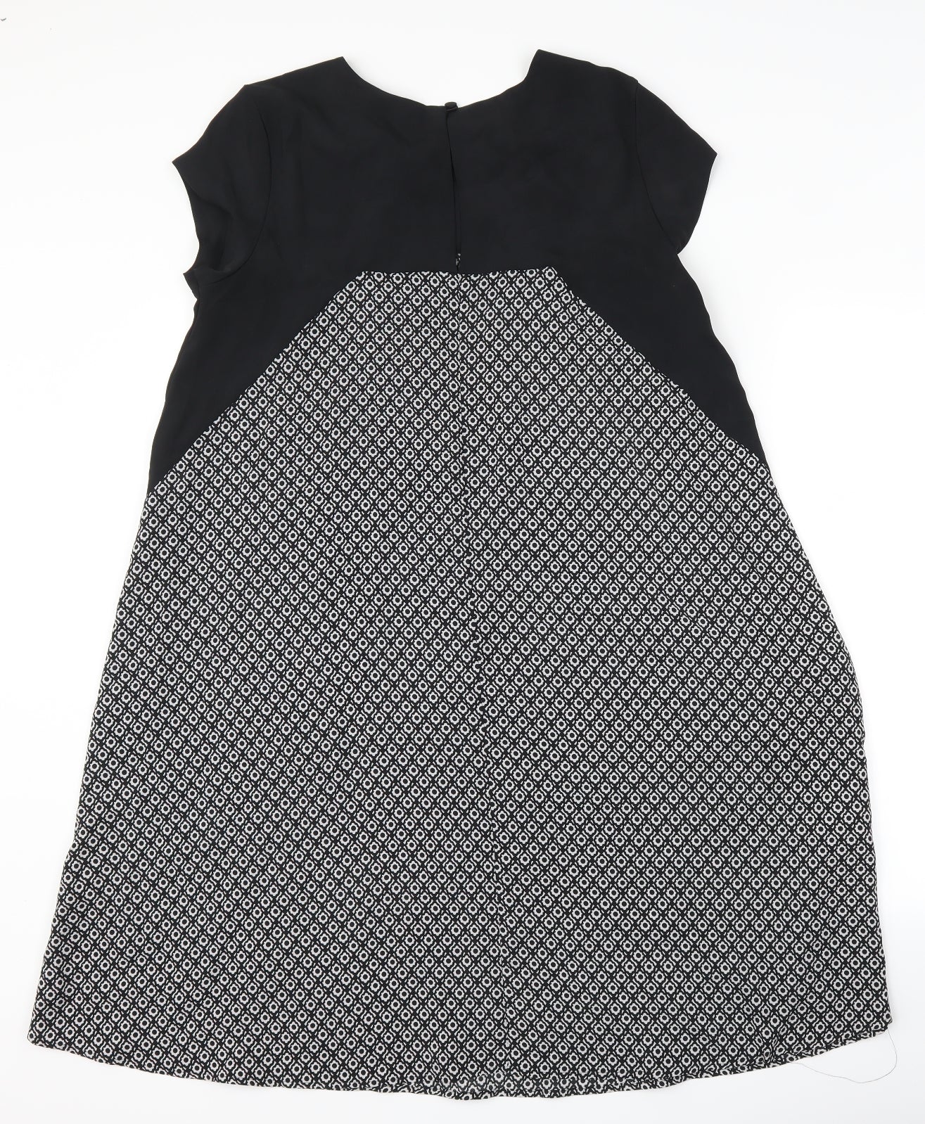 NEXT Womens Black Floral  Shift  Size 10