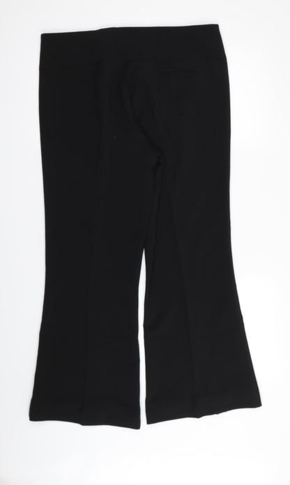 Asda George Womens Black   Trousers  Size 16 L27 in