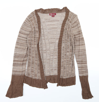 Monsoon Womens Brown   Cardigan Jumper Size 8