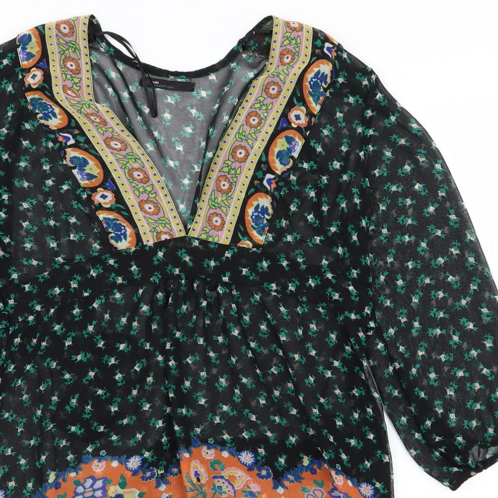 Womens UK Size M evie Multicoloured Basic Blouse
