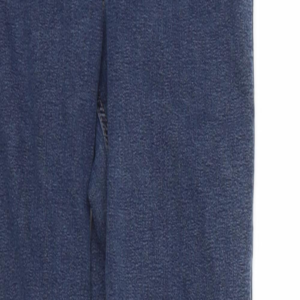 Topshop Womens Blue   Straight Jeans Size 25 L30 in