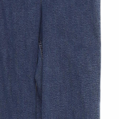 Topshop Womens Blue   Straight Jeans Size 25 L30 in