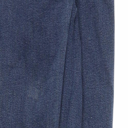 Topshop Womens Blue   Straight Jeans Size 25 L30 in