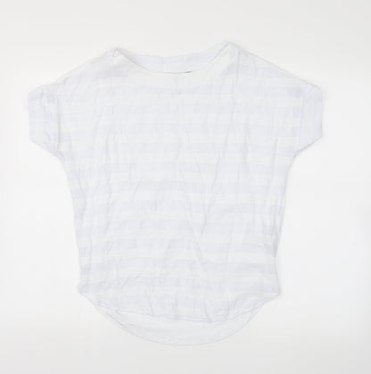 Womens UK Size 6 next White Basic T-Shirt
