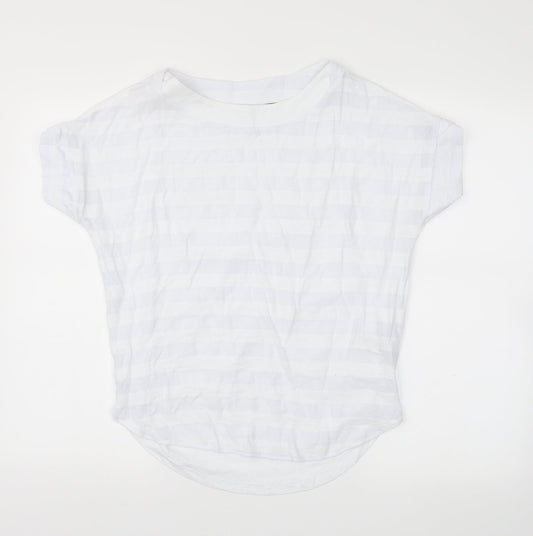 Womens UK Size 6 next White Basic T-Shirt