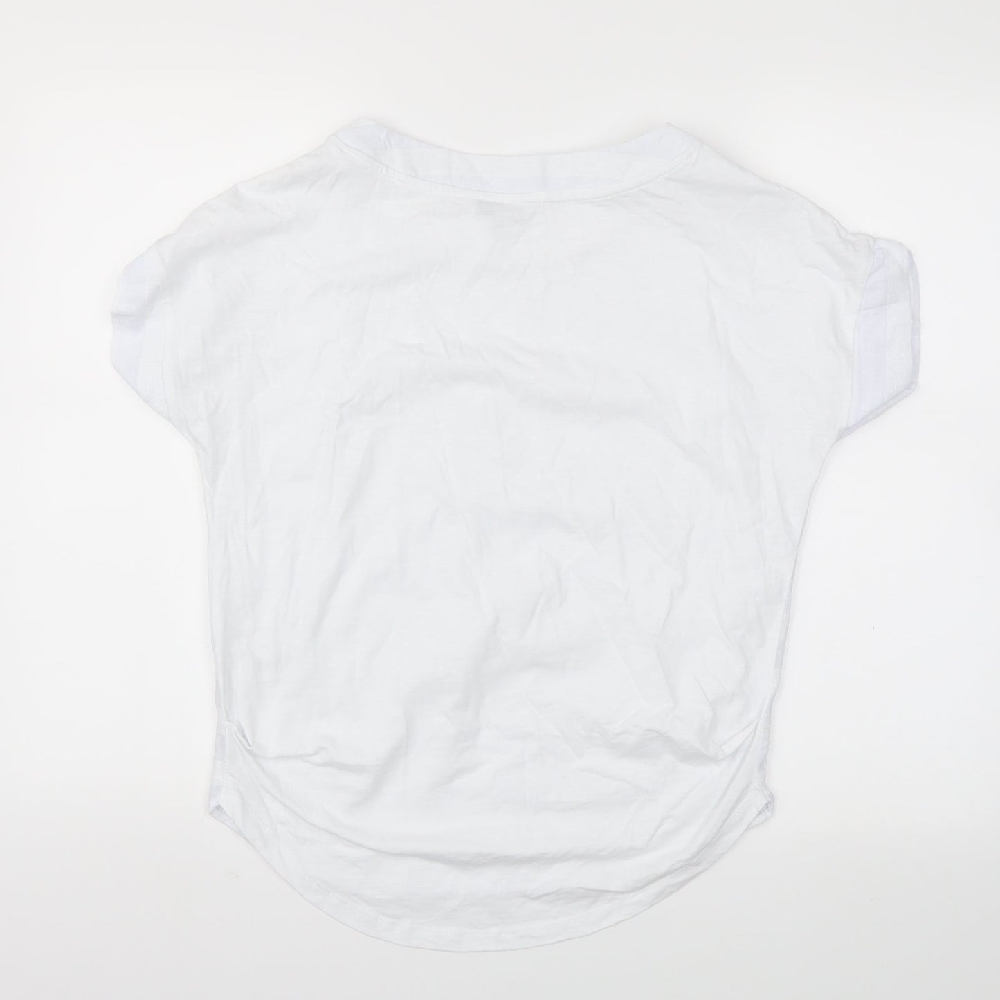 Womens UK Size 6 next White Basic T-Shirt