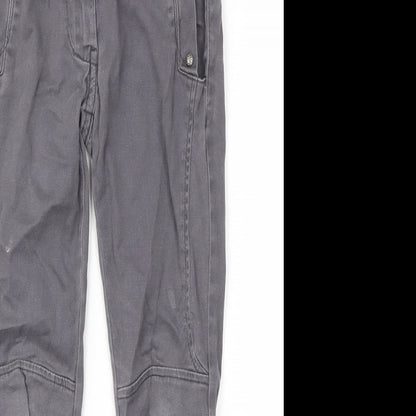 Denim & Co. Girls Grey   Skinny Jeans Size 7-8 Years