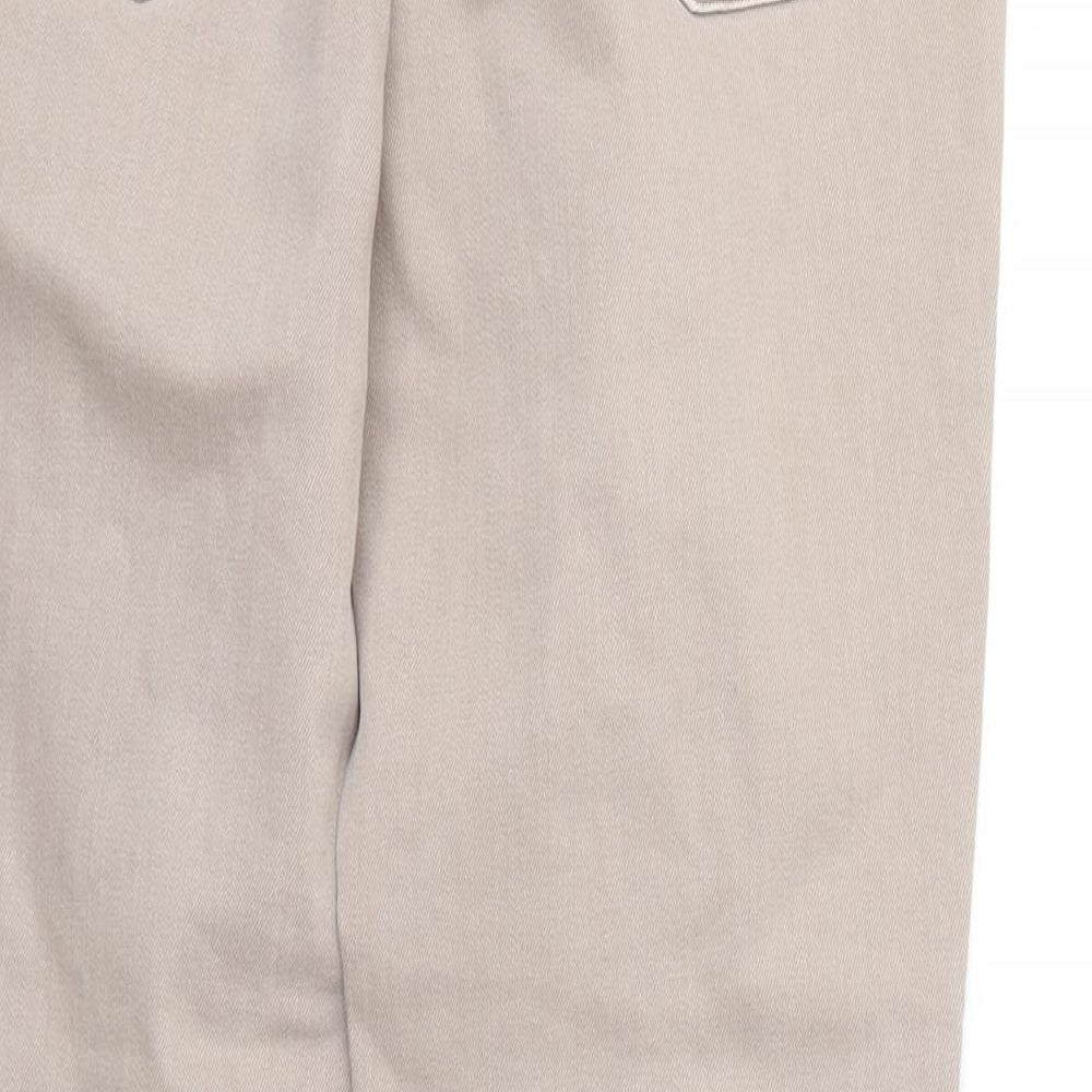 next  Mens Beige   Straight Jeans Size 16 L27 in