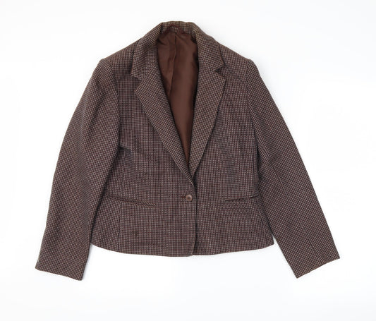 Womens UK Size 10 St Micheal Blue Jacket