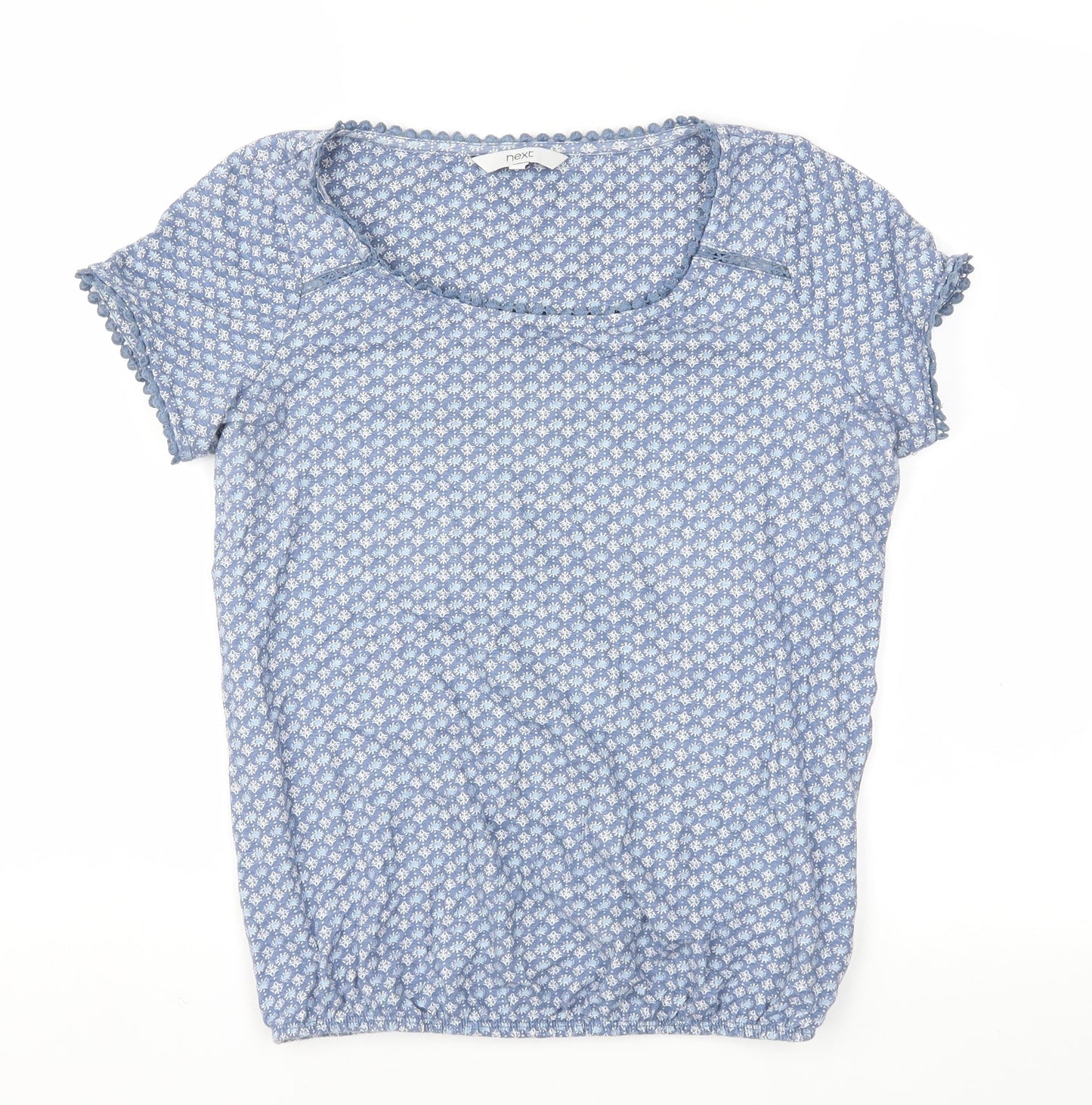Womens UK Size 6 next Blue Basic T-Shirt
