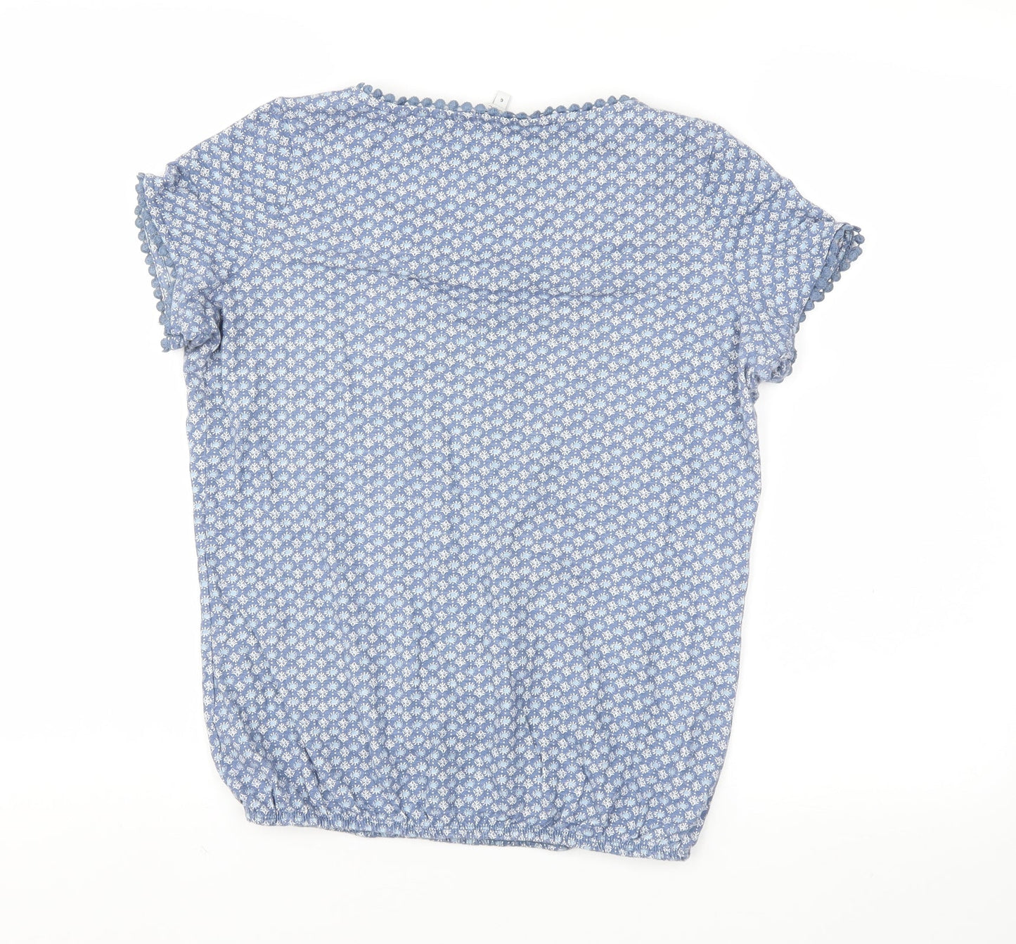 Womens UK Size 6 next Blue Basic T-Shirt