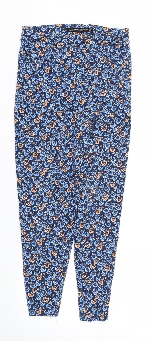 Womens UK Size 6 next Regular Fit Jogger Blue Trousers