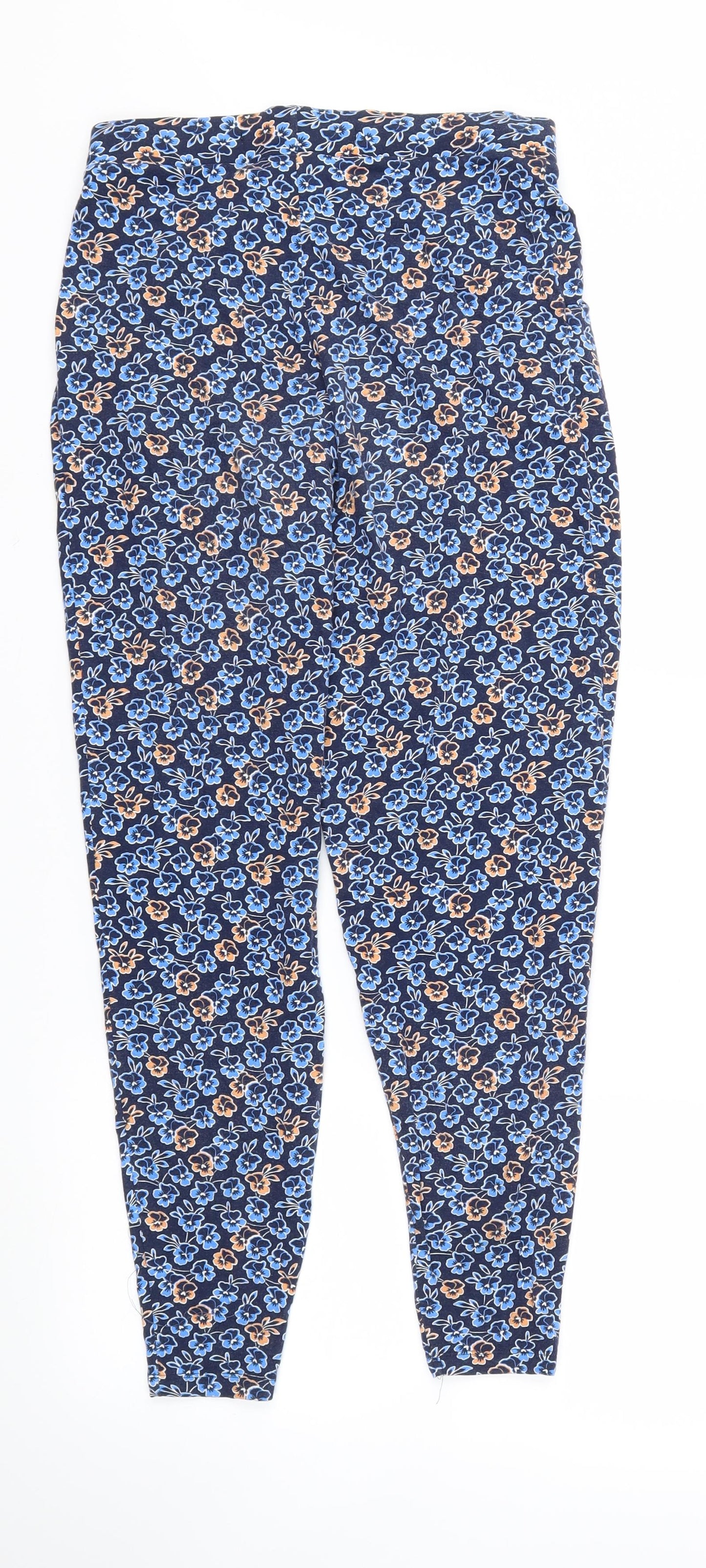 Womens UK Size 6 next Regular Fit Jogger Blue Trousers