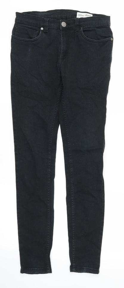 denim &co  Womens Black   Skinny Jeans Size 30 L32 in