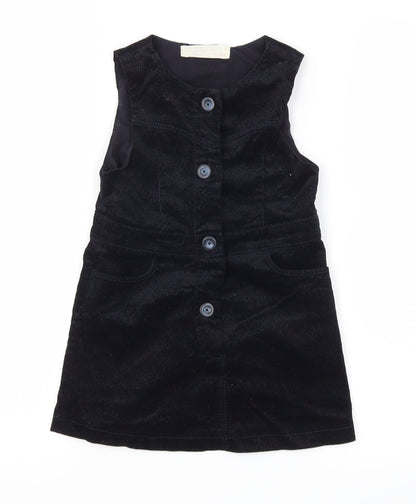 Preworn Girls Blue   Fit & Flare  Size 5 Years