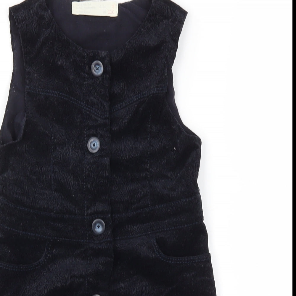 Preworn Girls Blue   Fit & Flare  Size 5 Years