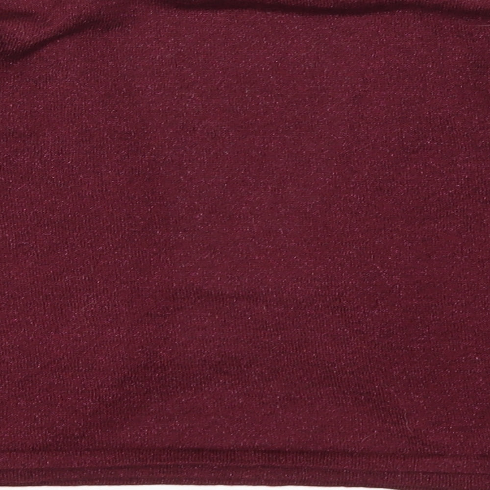 Per Una Womens Purple   Cardigan Jumper Size 14