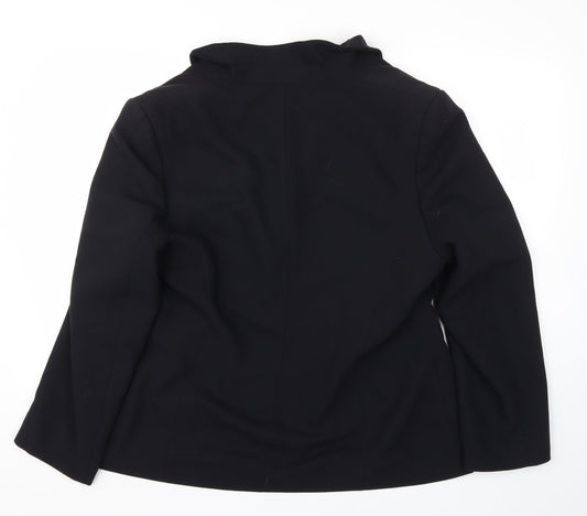 BHS Womens Black   Jacket Blazer Size 20