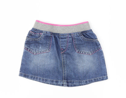 M Girls Blue   A-Line Skirt Size 2-3 Years