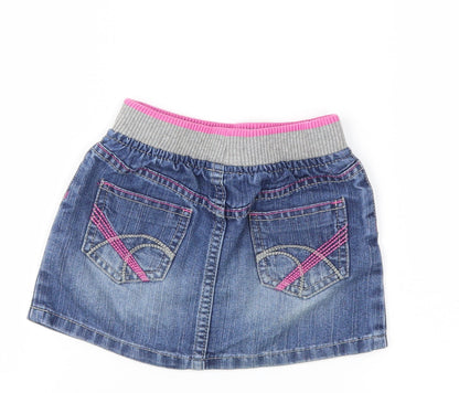 M Girls Blue   A-Line Skirt Size 2-3 Years