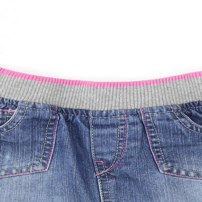 M Girls Blue   A-Line Skirt Size 2-3 Years