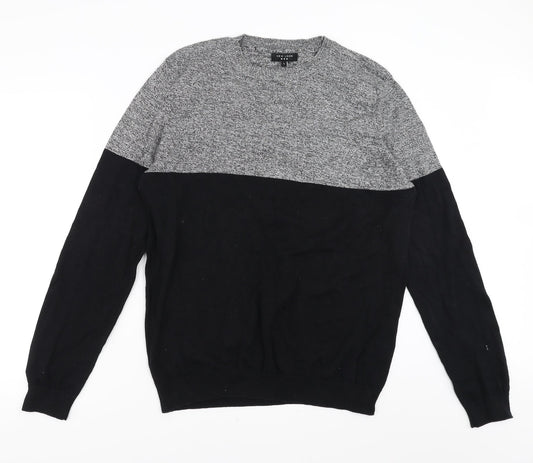 New Look Mens Black   Pullover Jumper Size L
