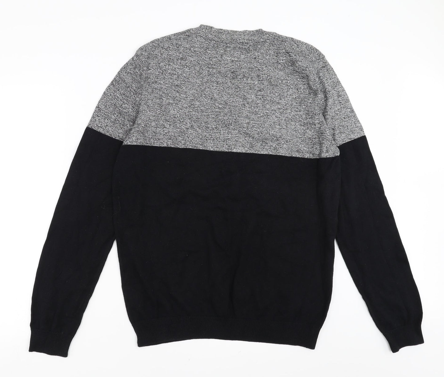 New Look Mens Black   Pullover Jumper Size L