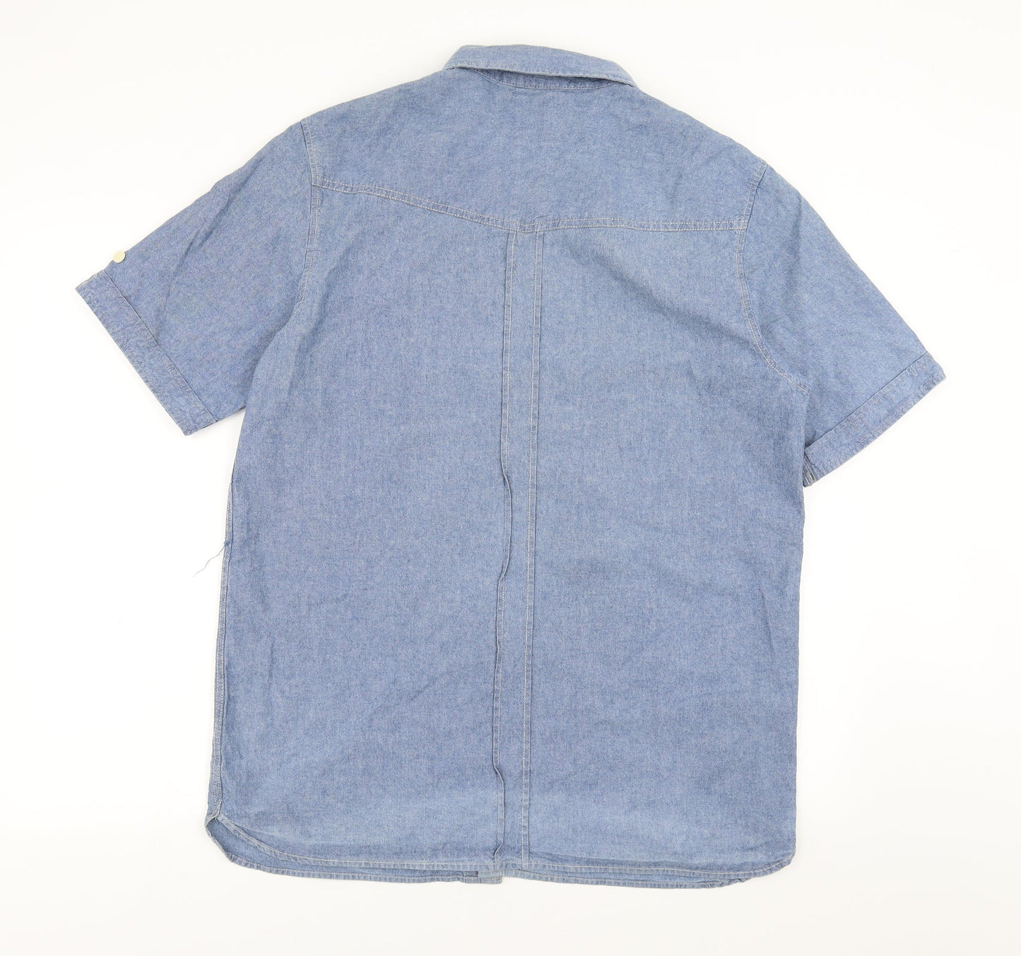 STONE BAY Mens Blue    Button-Up Size M