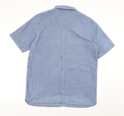 STONE BAY Mens Blue    Button-Up Size M