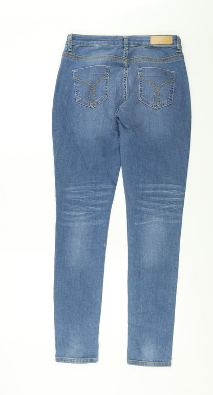 Maison De Nimes Womens Blue  Denim Skinny Jeans Size 28 in L31 in