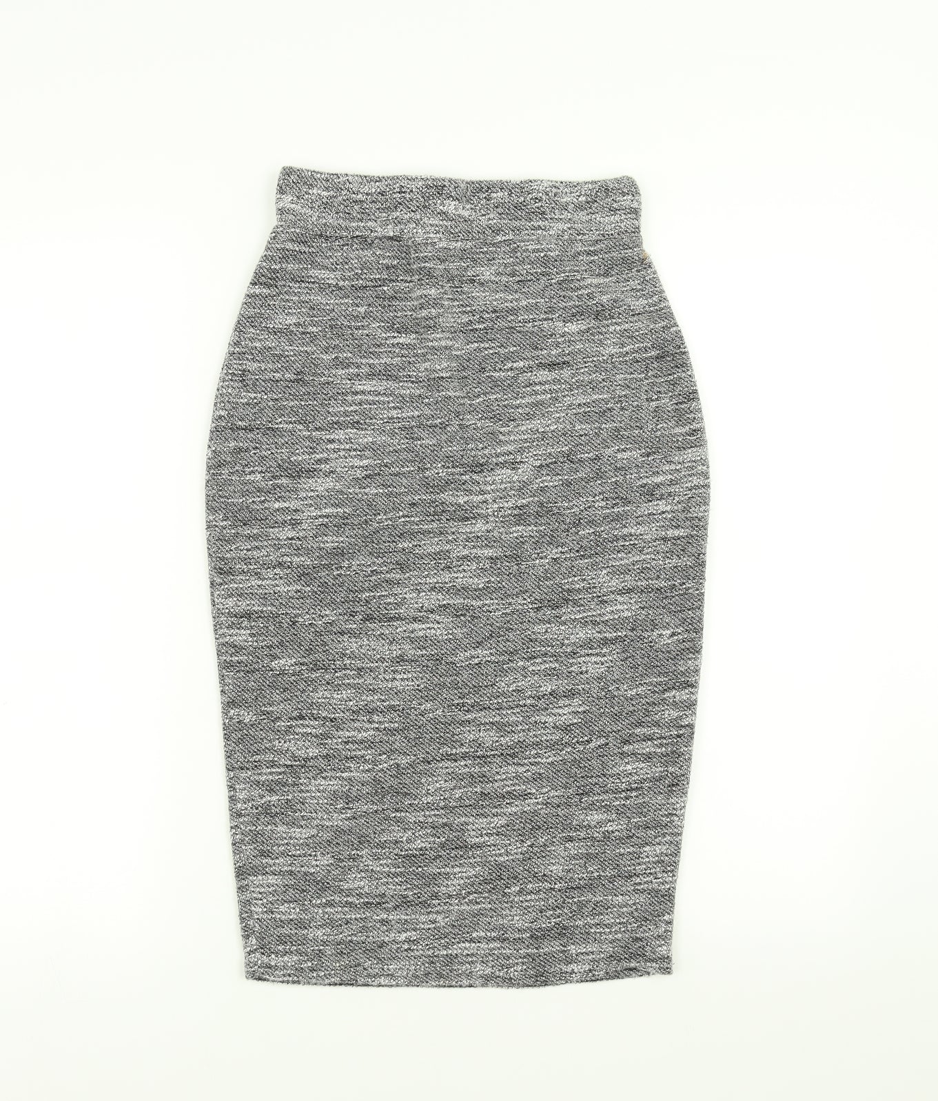 New Look Womens Grey   Straight & Pencil Skirt Size 8
